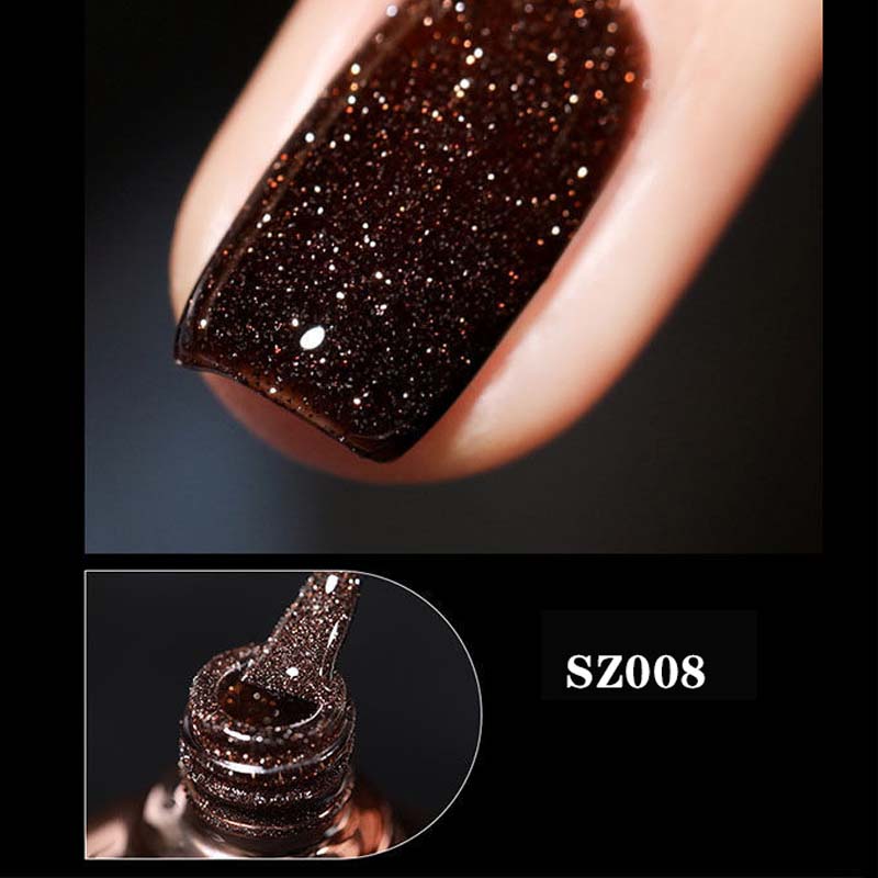 Høy tetthet glitter neglelakk gel | Norvo