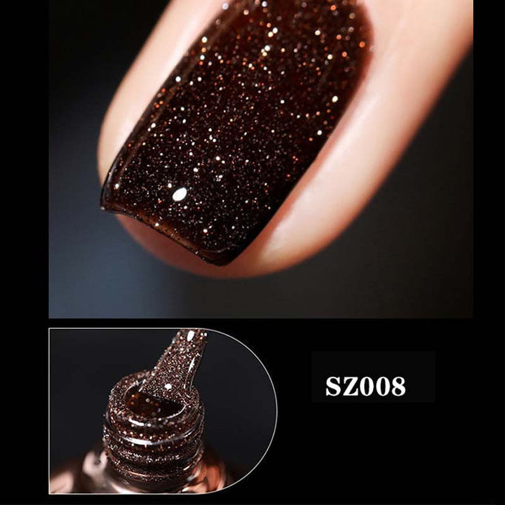 Høy tetthet glitter neglelakk gel | Norvo