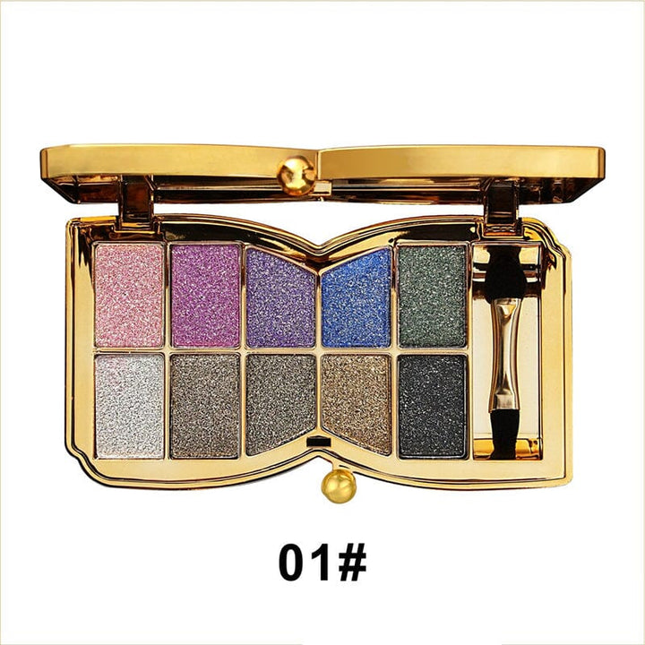 Norvo | Glitter Shimmer Øyenskyggepalett