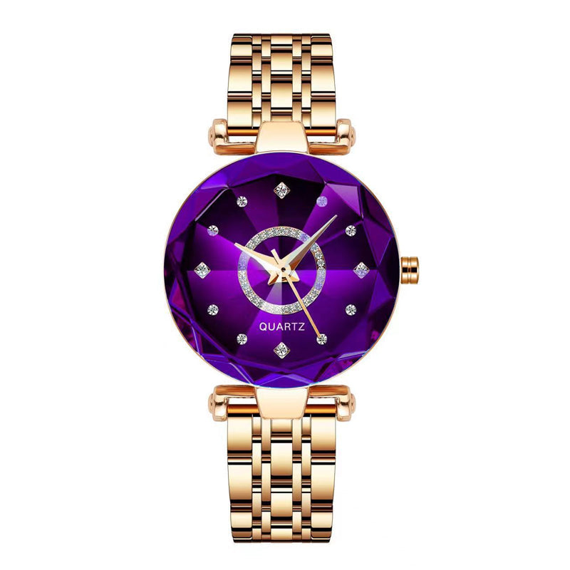 Norvo | Starry Diamond Dial Damen Vanntett Klokke