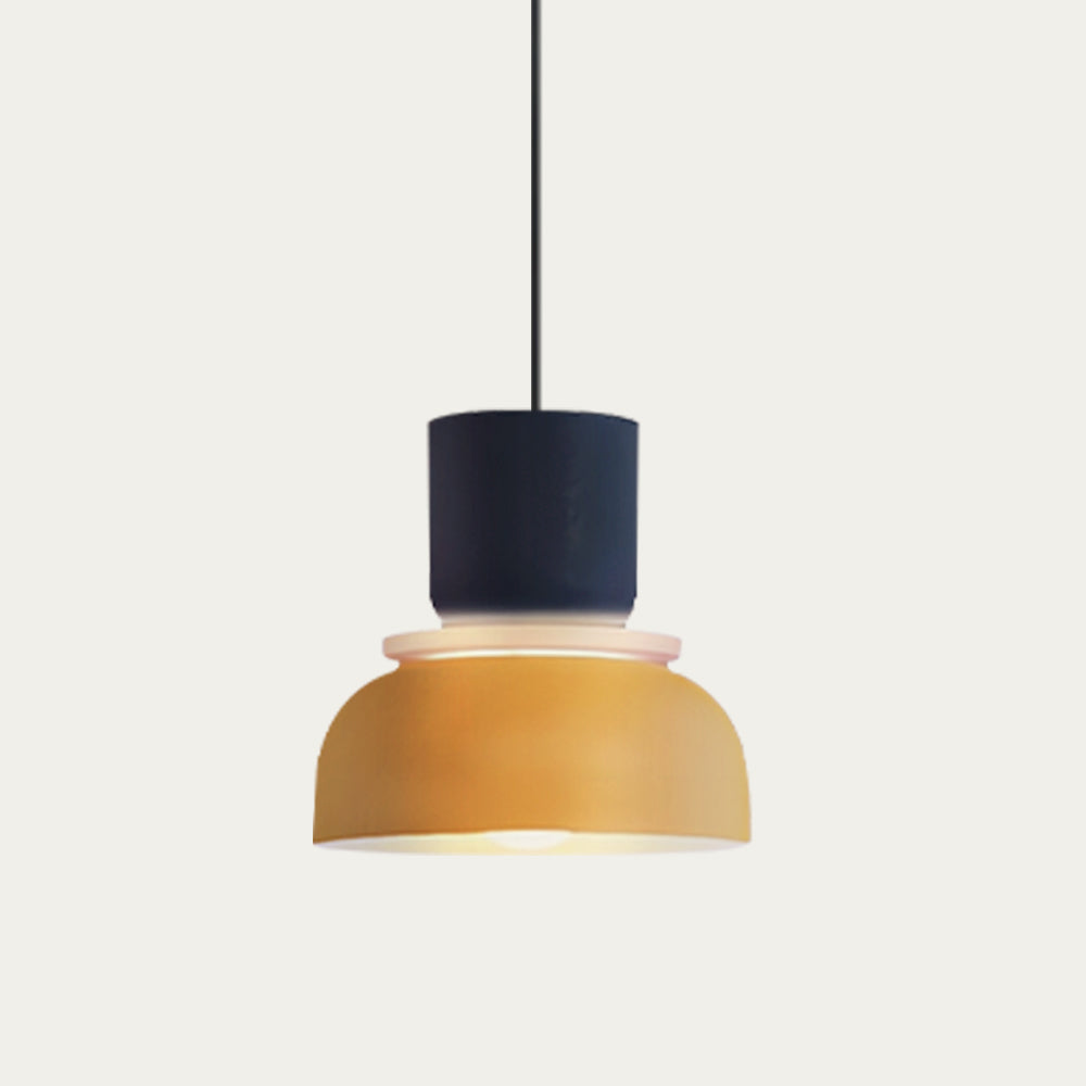 Norvo | Nordic Color Block Pendellampe - Modern Hängende Lampe for Kjøkken & Spisestue