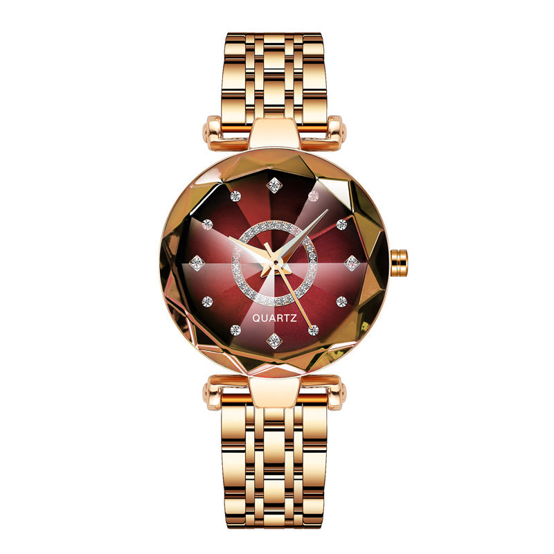 Norvo | Starry Diamond Dial Damen Vanntett Klokke