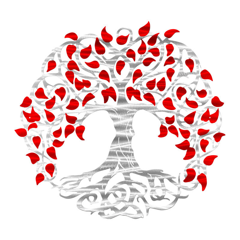 Norvo | Livets Tre - Metall Trevegg Kunst