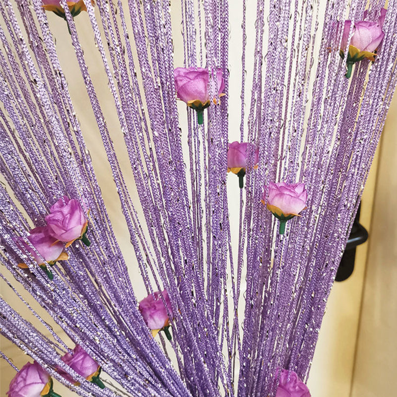 Norvo | Rose Tråd Dør Gardin