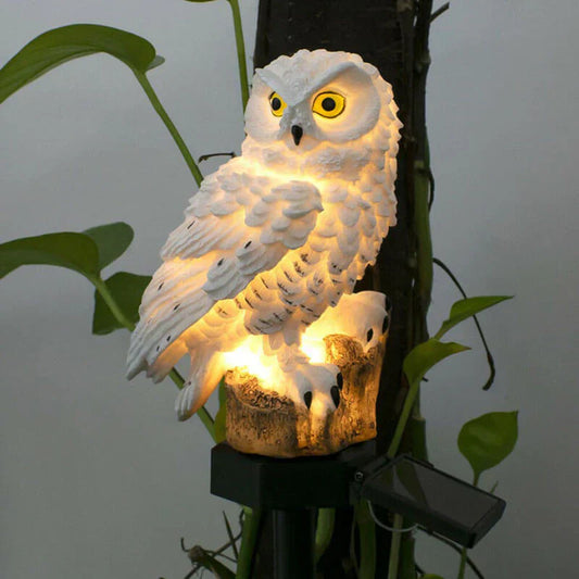 Norvo | Solkraftet Ugle Hage Lampe - OwlGlow