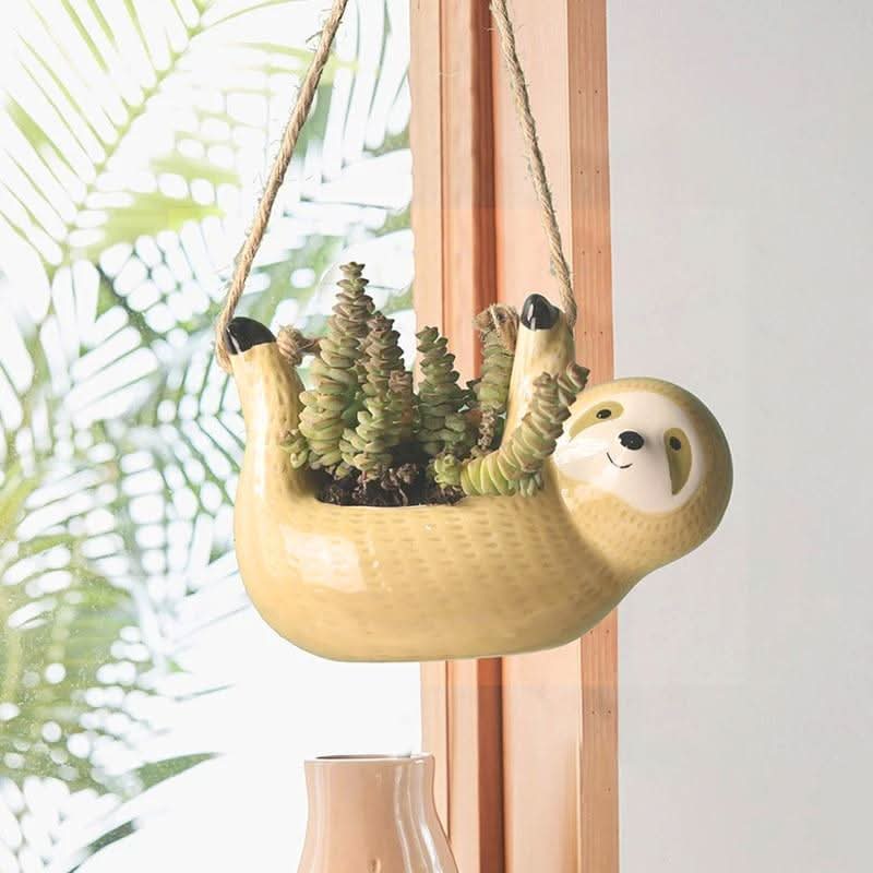 Norvo | LUMA – Stilig Hengende Sloth Vase for Dine Rom