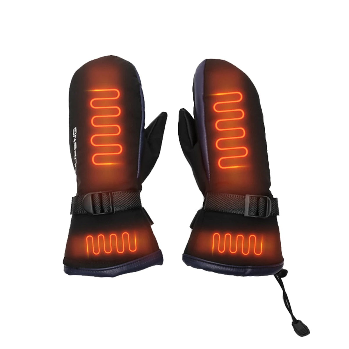 Norvo | Elektrisk oppvarmet håndvarmerhansker | Dobbeltsidig oppvarming, vanntett og USB-oppladbar for ski, fotturer, votter og daglig bruk