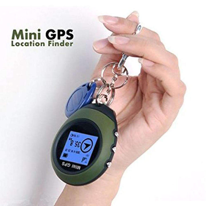 Norvo | Nøkkelring GPS Navigasjon USB - Klatring Utendørs Reiser Bærbar Nøkkelring Fotturer & Camping GPS