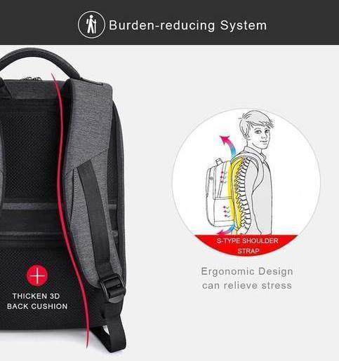 Norvo | USB Laptop Ryggsekk