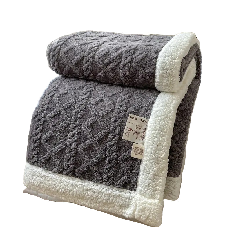 Norvo | SHERPLY – Vendbar Sherpa Fleece Teppes for Året Rundt Komfort