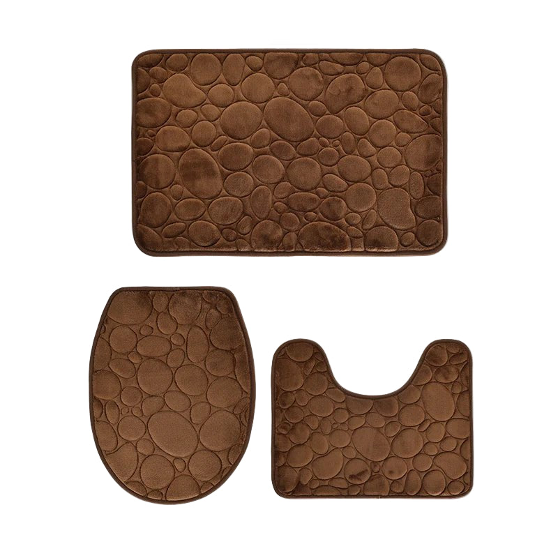 Norvo | Softura – 3-delt sklisikker baderomsmattsett med komfort og stil