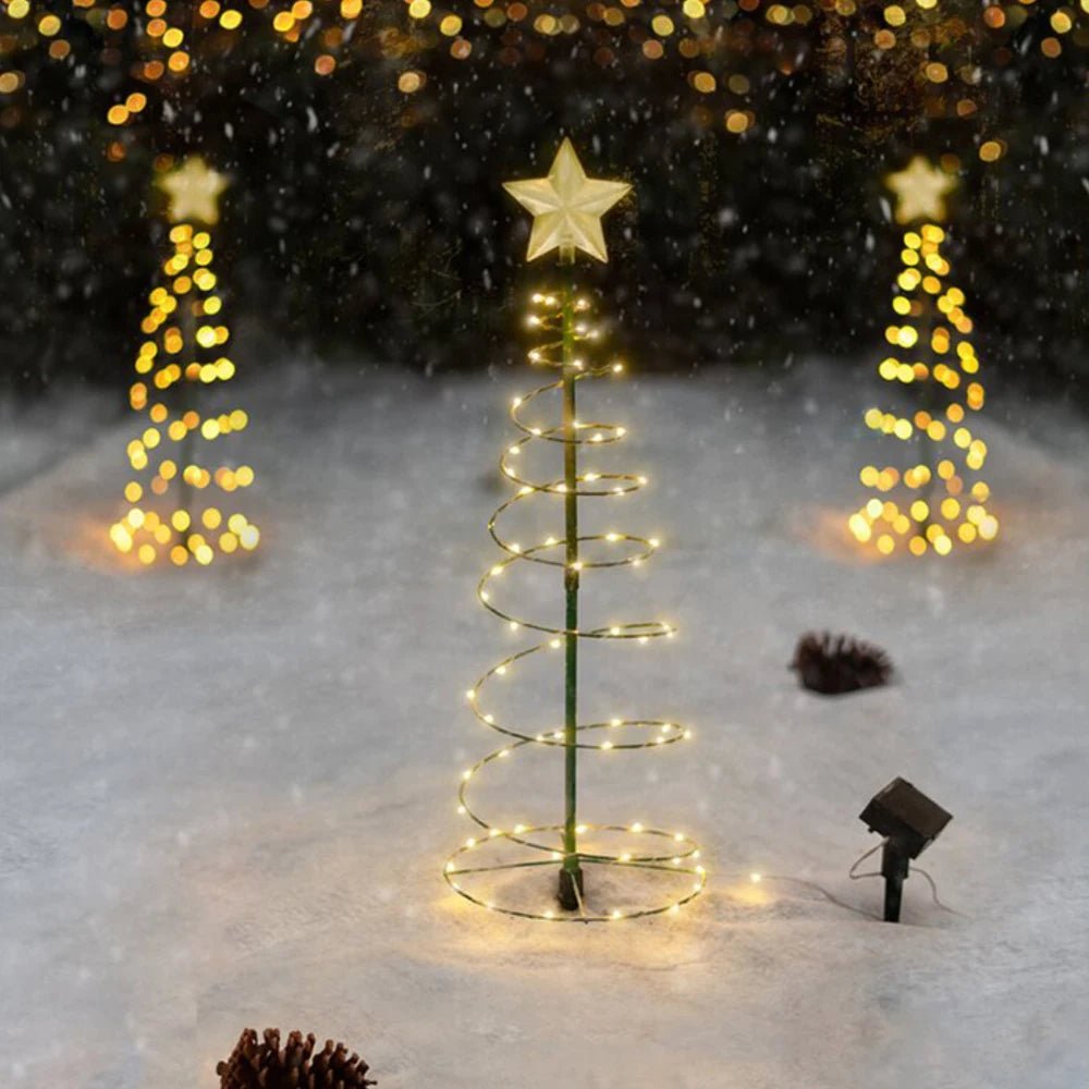 Norvo | Solcelledrevet LED-julelys – Vanntett utendørs fe garland for magisk hage- og nyttårsdekorasjoner