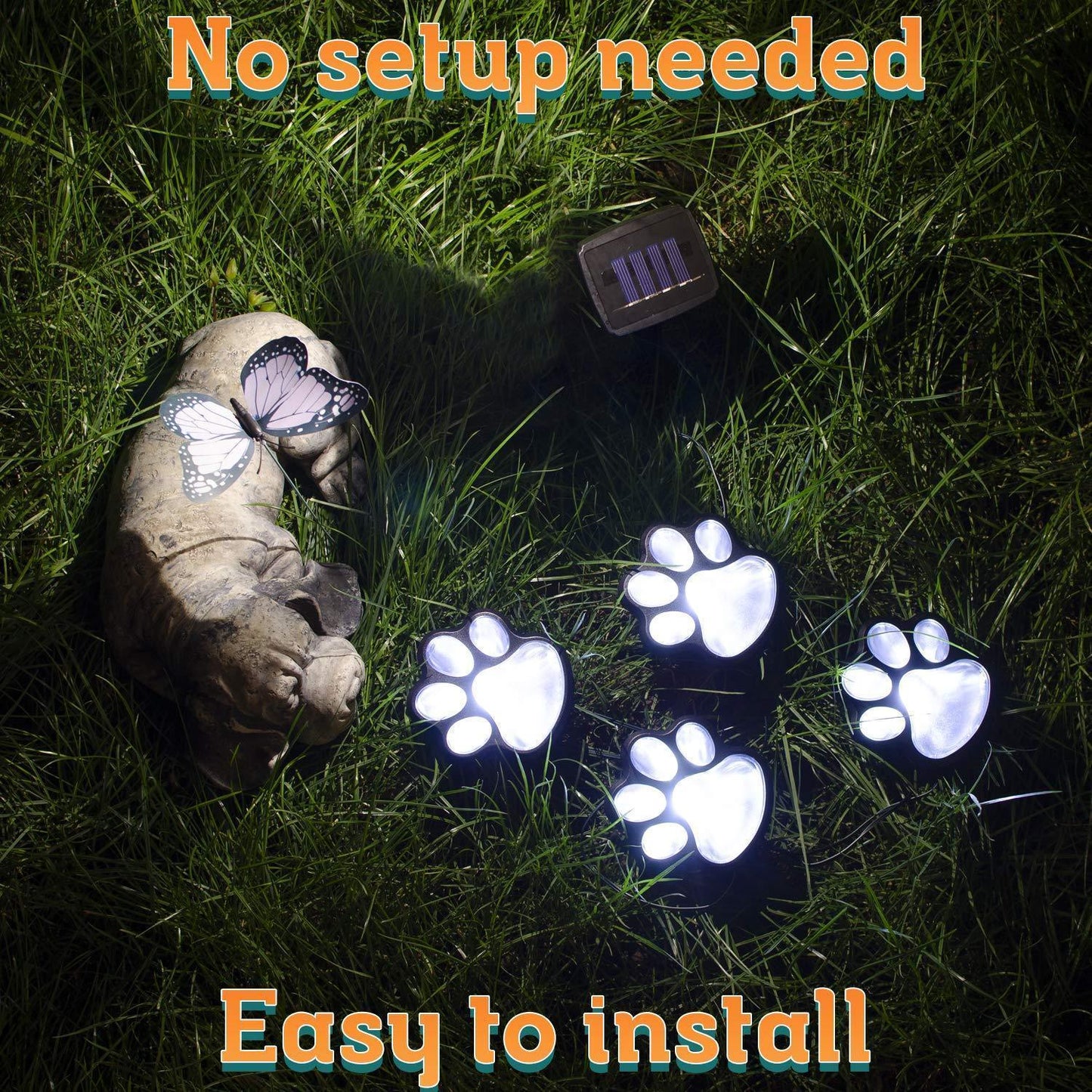 Norvo | Poteavtrykk Hagebelysning