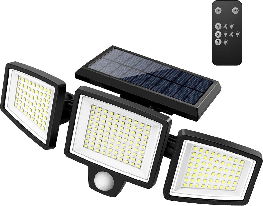 Norvo | SOLARGUARD – Solarsikkerhetslys med bevegelsessensor og fjernkontroll