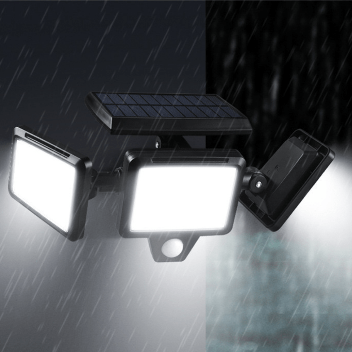 Norvo | SOLARGUARD – Solarsikkerhetslys med bevegelsessensor og fjernkontroll