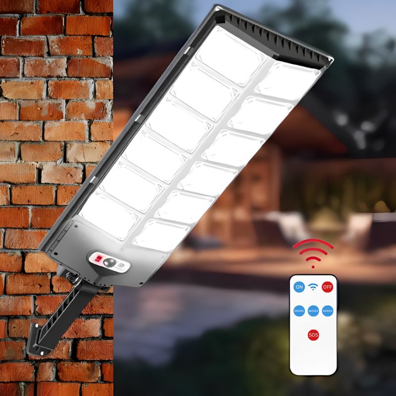 Norvo | Høyytelses 250W LED Solar Gatebelysning med Bevegelsessensor