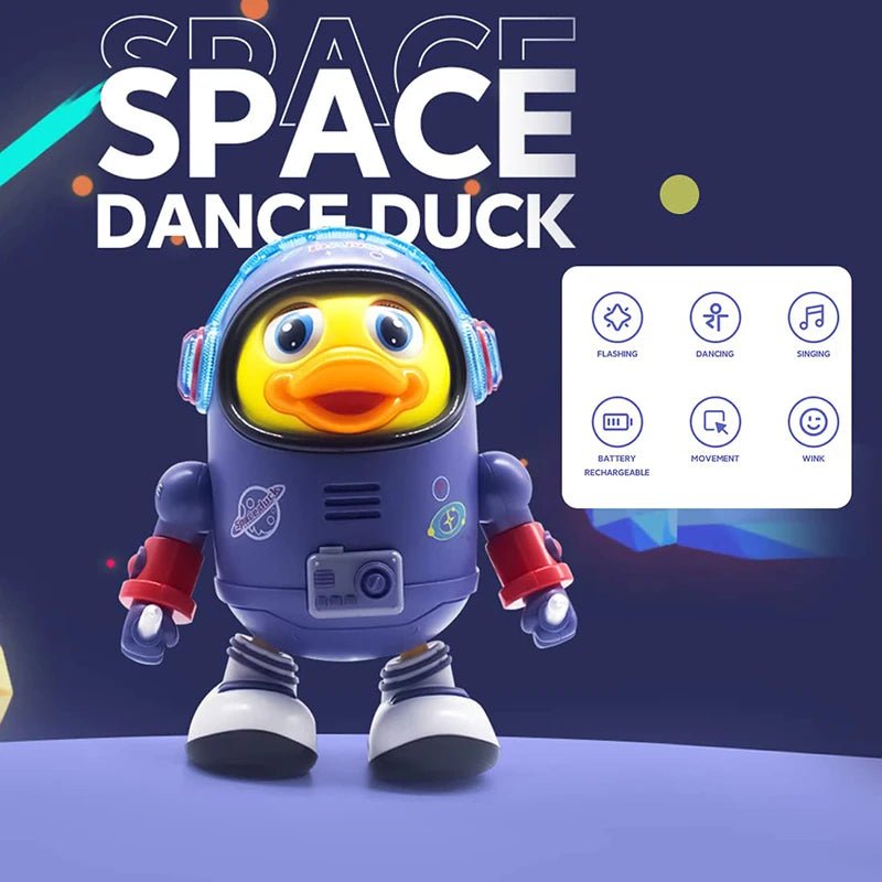 Norvo | SPACEWADDLE – Danseand Toy for Babyer med Lys & Musikk