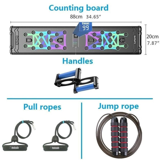 Norvo | Spartan Push-Up Board - Smart Push-Up Board