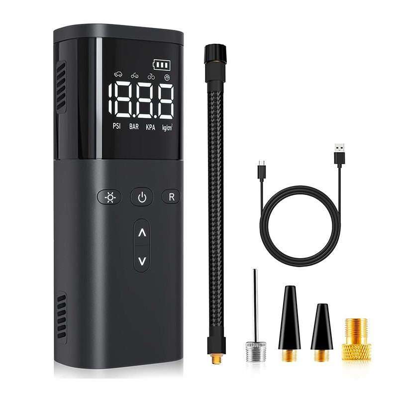 Norvo | Bærbar trådløs bildekkpumpe luftkompressor - Praktisk gave