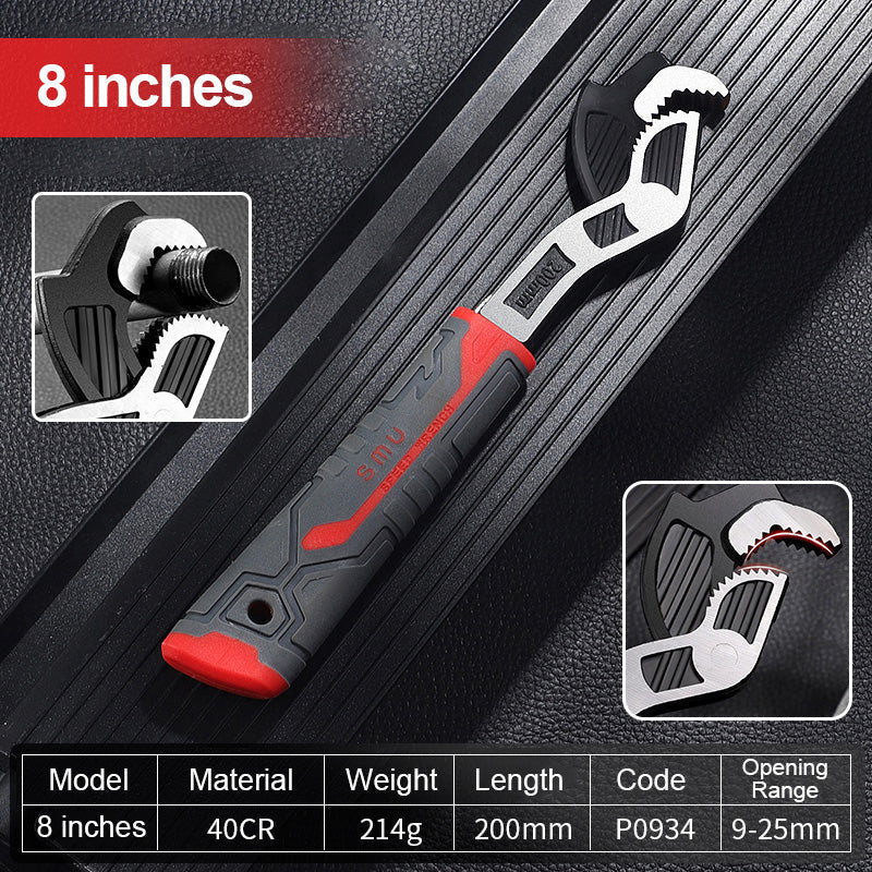 Norvo | Industriell Kvalitet Multifunksjonell Selvlåsende Rørskiftenøkkel Verktøy