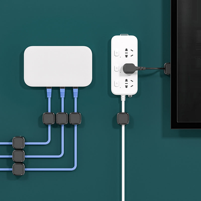 Norvo | Magnetisk kabelklemmeholder - sett med 6 stk.