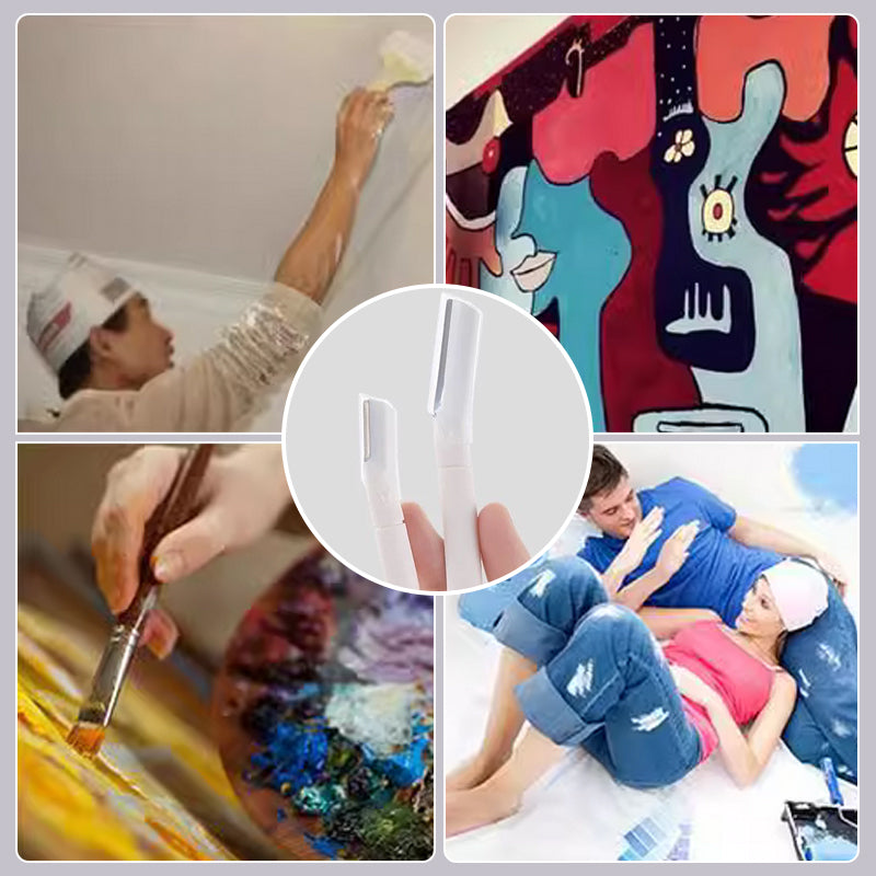 Norvo | Chip Malepensel Sett for Malerier, Beiser, Lakker, Lim