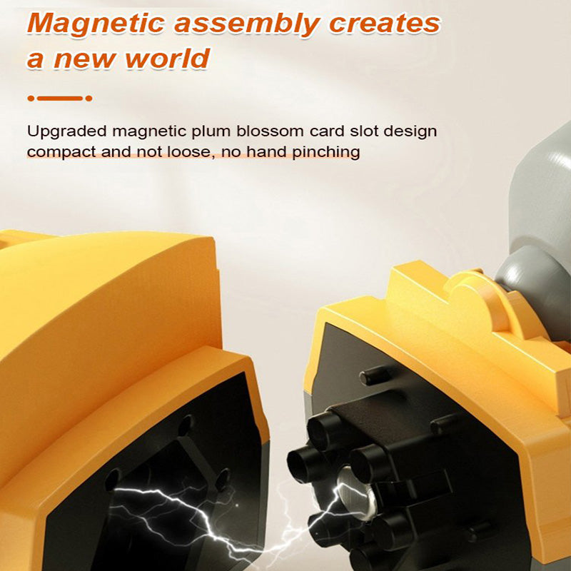 Norvo | Magnetisk Transformasjon Ingeniørbil Samlede Leker