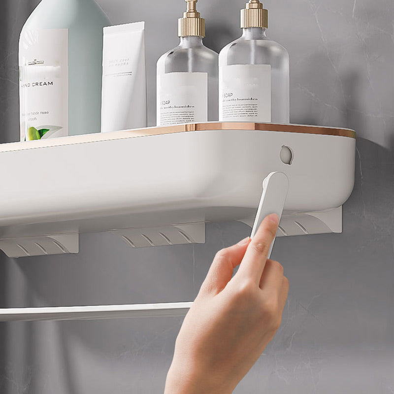 Norvo | Ingen hull veggmontert baderomshyllesystem