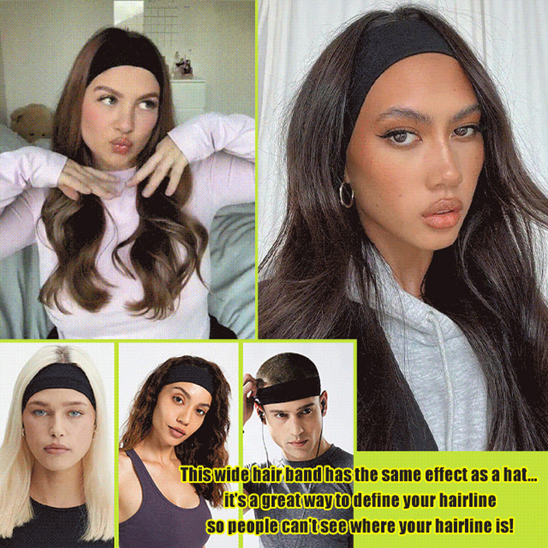 Norvo | Elastisk Antiskli Enfarget Hodebånd