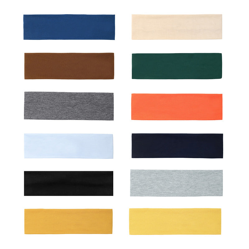 Norvo | Elastisk Antiskli Enfarget Hodebånd