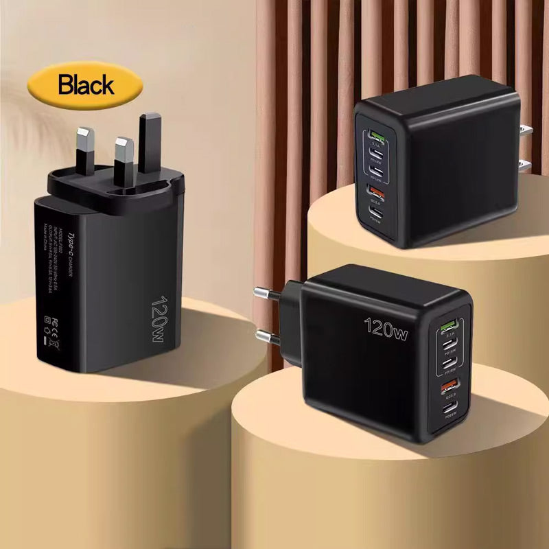 Norvo | 120W Hurtiglader med 5 porter⚡