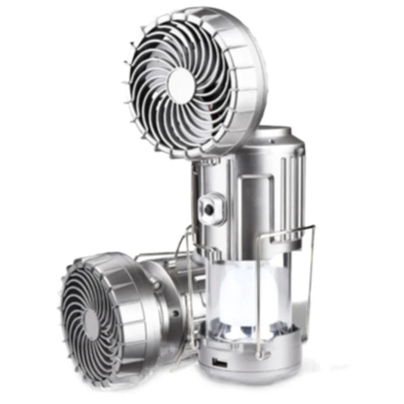 Norvo | 2-i-1 Eventyr Sollys & Bærbar Vifte