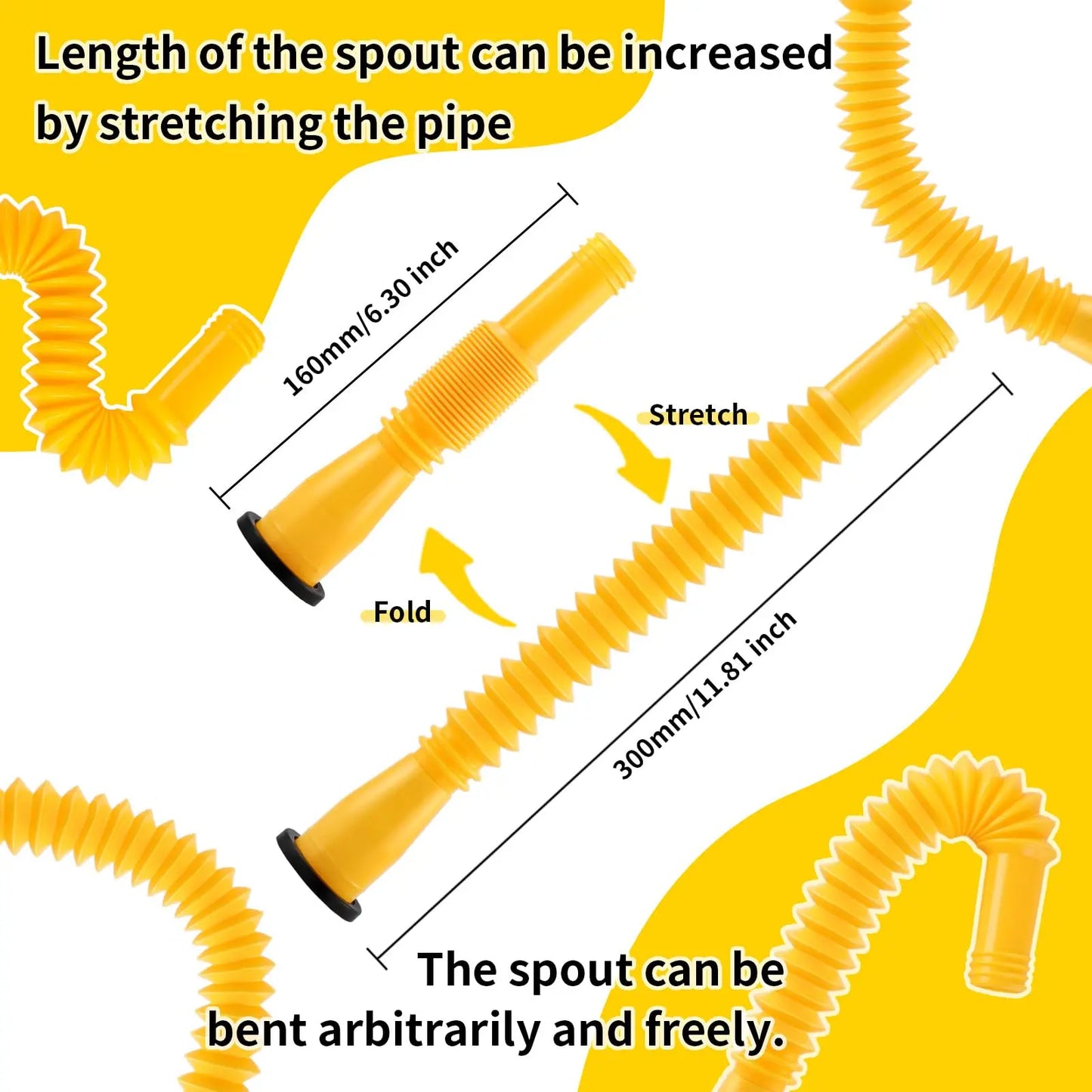 Norvo | Gjengede rør med sekskantmutter
