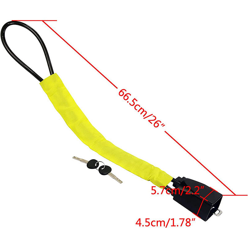 Norvo | Bilrattslåser Tau Kabel