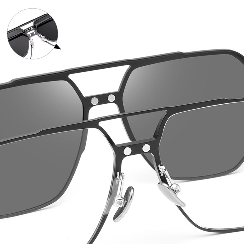 Norvo | 3 i 1 Vintage Magnetiske Klips solbriller