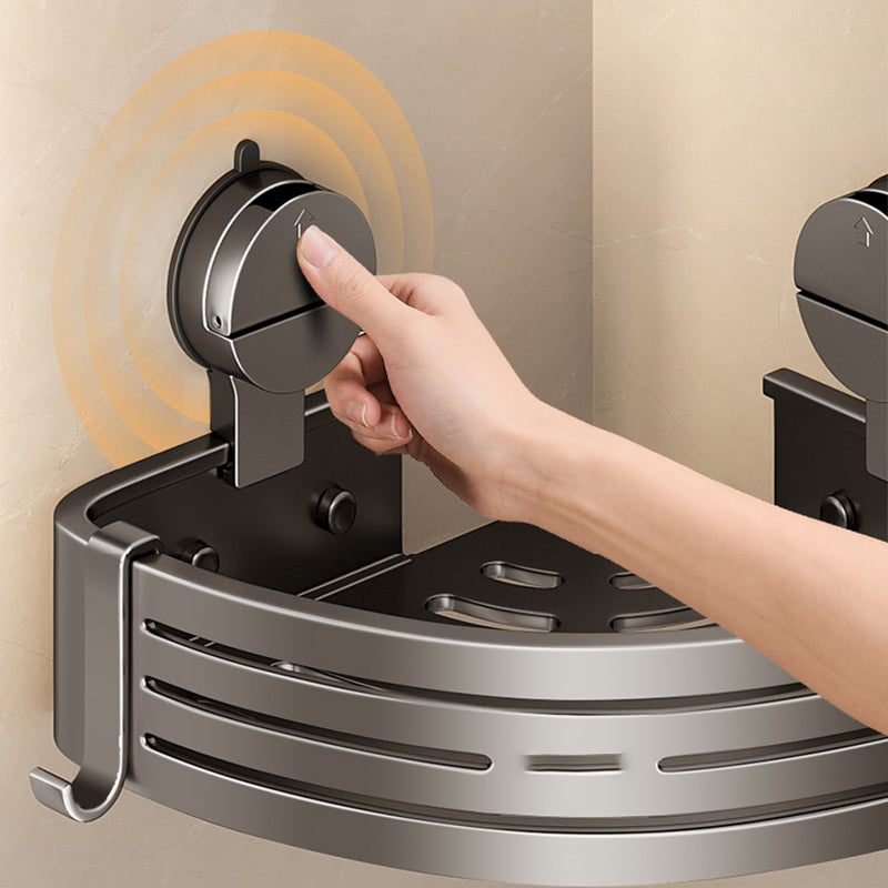 Norvo | 2PCS Veggmontert Badeværelse Organisator med Sugkopper