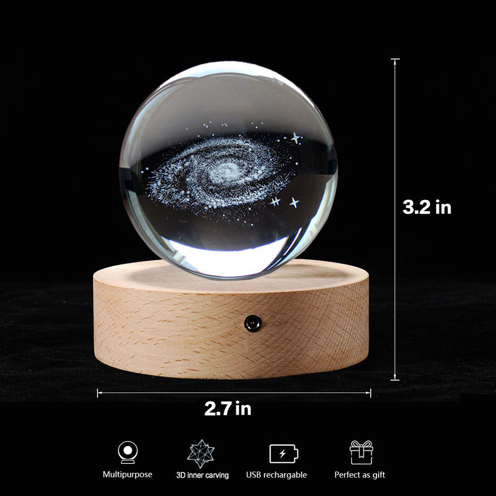 Norvo | 3D Planet Krystallkule