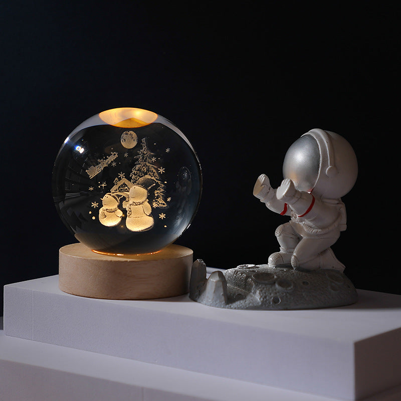 Norvo | 3D Planet Krystallkule