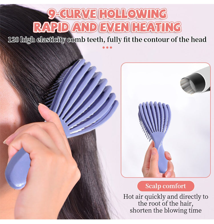 Norvo | Hollow Out Smooth Hair Fluffy Comb
