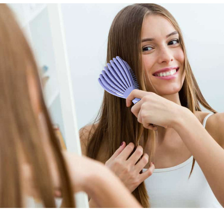 Norvo | Hollow Out Smooth Hair Fluffy Comb