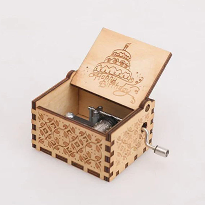 Norvo | Vintage mekanisk spille sylinder med håndsveiv