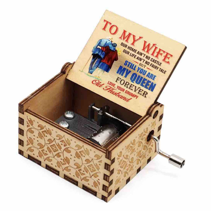 Norvo | Vintage mekanisk spille sylinder med håndsveiv