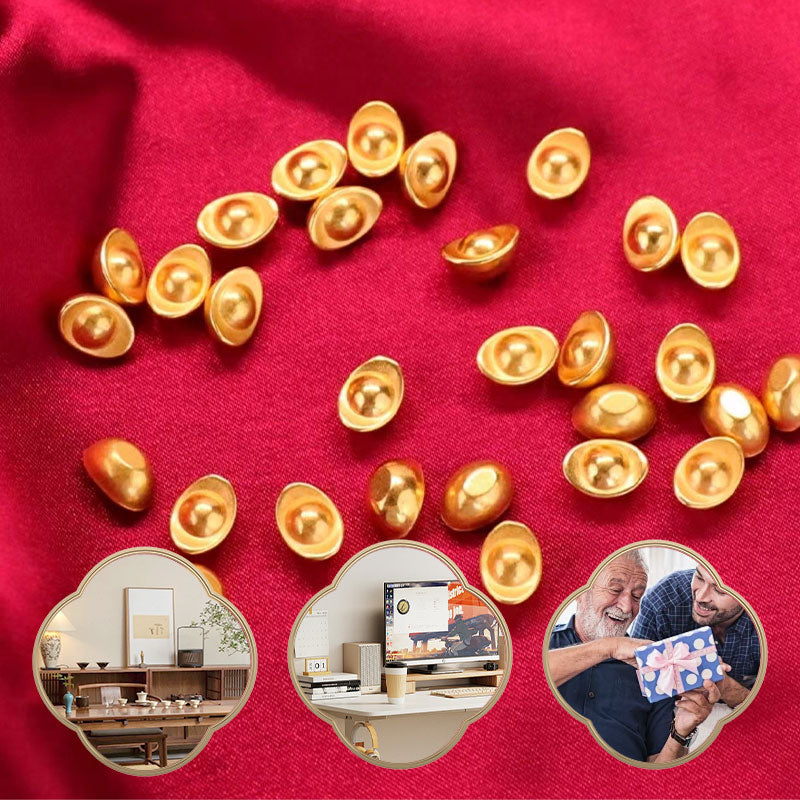 Norvo | Små gullklumpede ornamenter