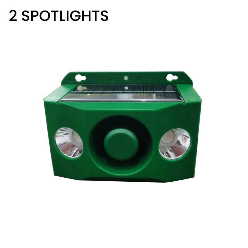 Norvo | Solcelledrevet dyreavvisende varsellys med høy alarm