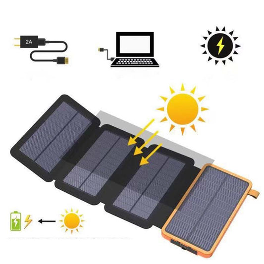 25000mAh Høyytelses Solkraftbank - Hurtiglading