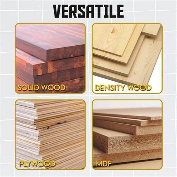 Norvo | WoodCarver | 45° Fugebit for Perfekte Treledd