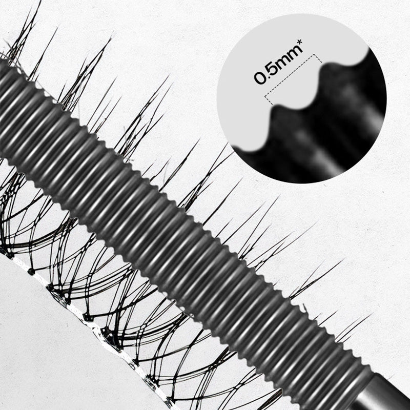 Norvo | 3D Curling Metall Curlers Mascara - Vanntett & Langvarig
