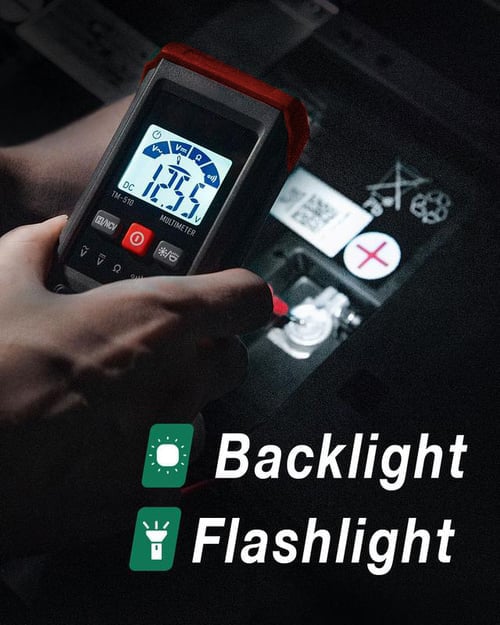 Norvo | Fult automatisert intelligent digitalt multimeter med anti-brenning