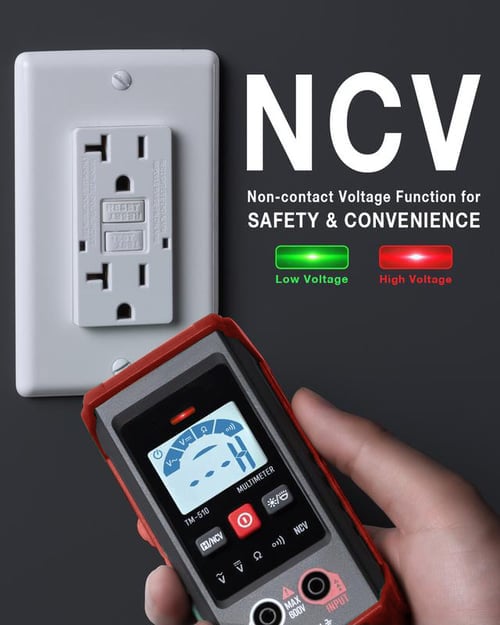 Norvo | Fult automatisert intelligent digitalt multimeter med anti-brenning