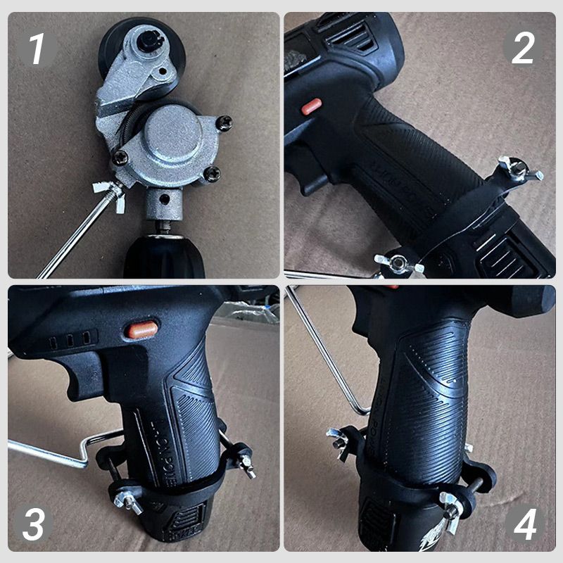 Norvo | Elektrisk bormaskin for kutting av metallplater